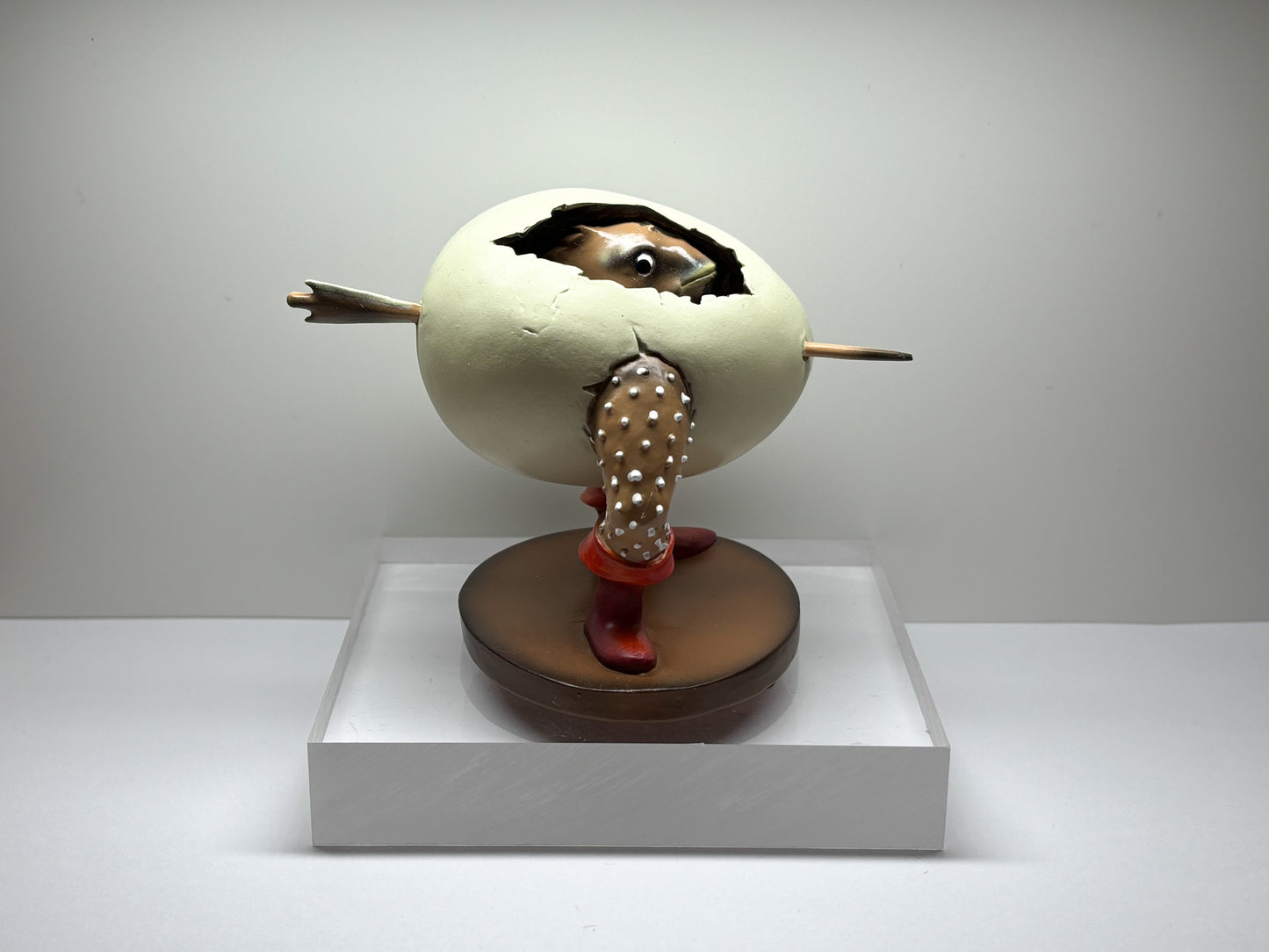 Hieronymus Bosch: Ei-Monstrum – Skulptur