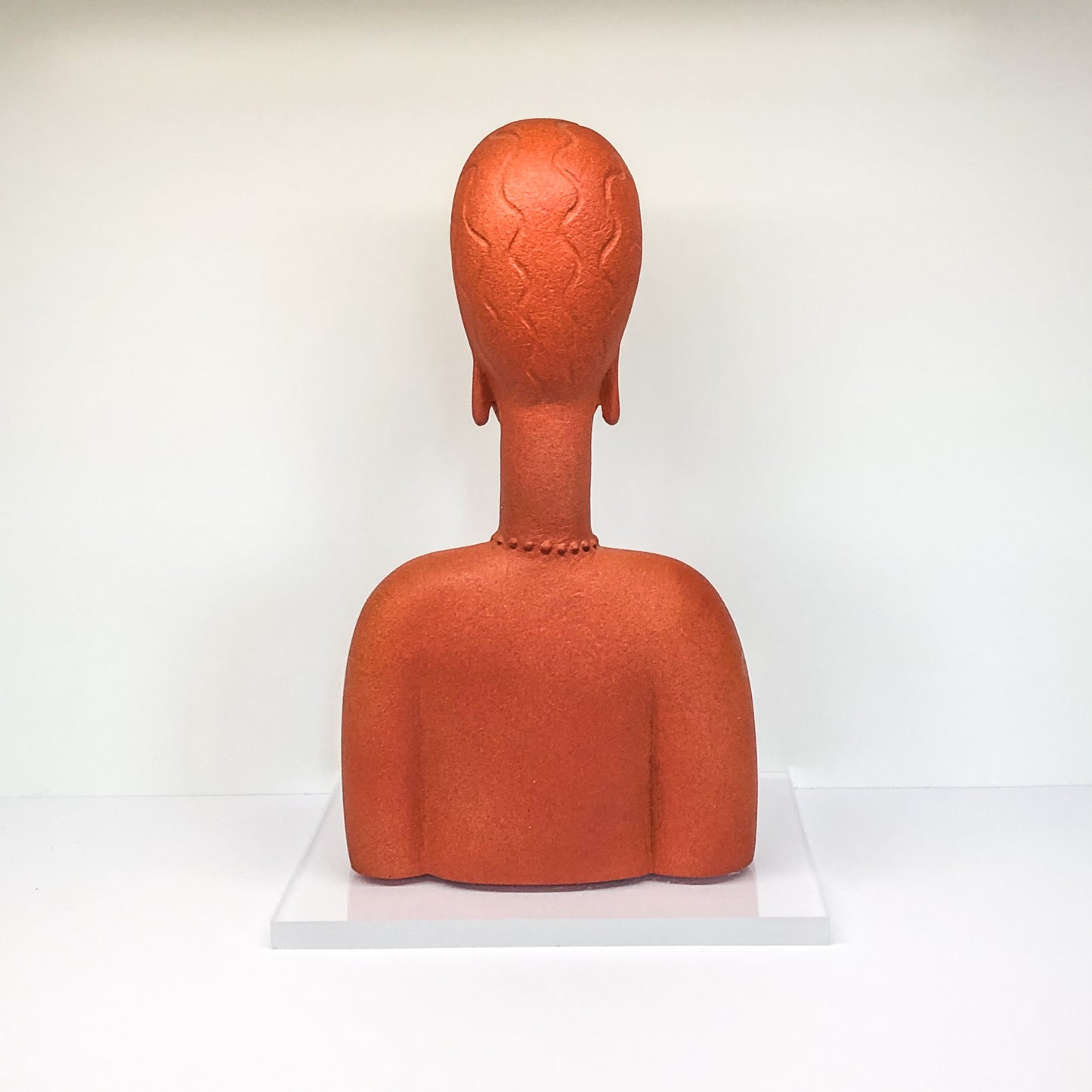 Modigliani: Rote Büste - Skulptur