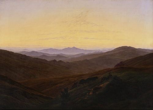 Caspar David Friedrich: Das Riesengebirge (um 1830/35)