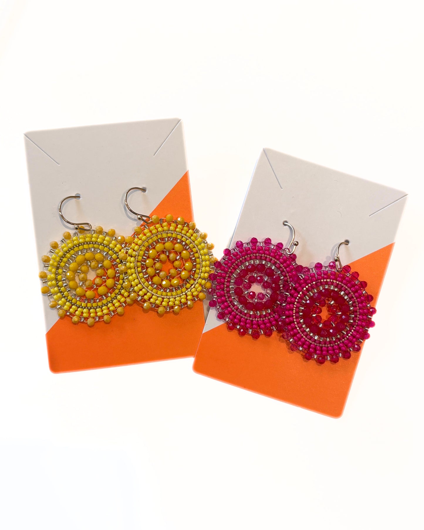 Boho Ohrringe aus Perlen