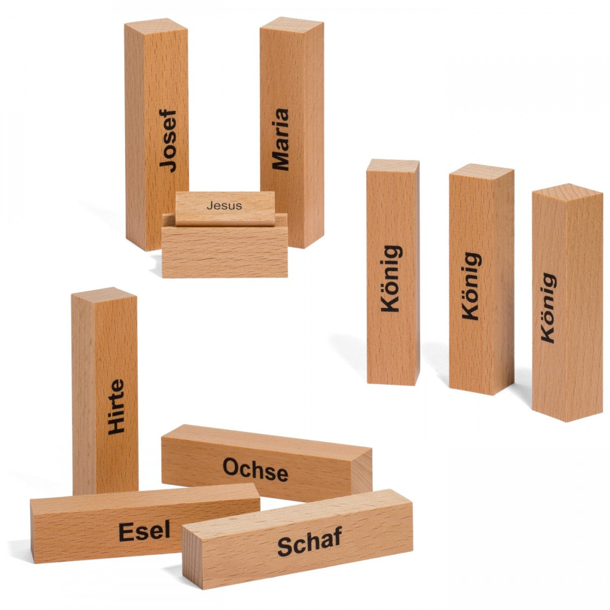 Minimalistische Krippe