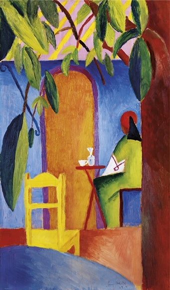 August Macke: Türkisches Café II (1914)
