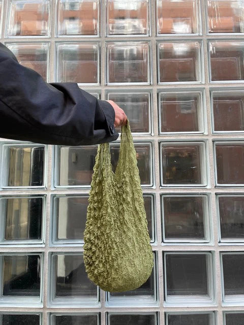 Crinkle Bag Oliv