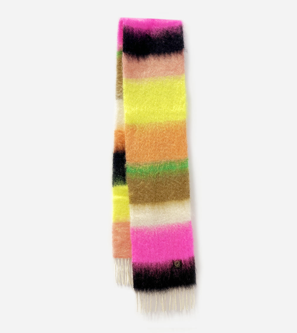 Mohair Schal mit Muster