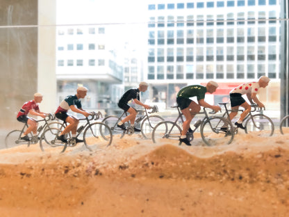 Radrennfahrer Zinnfigur
