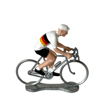 Radrennfahrer Zinnfigur