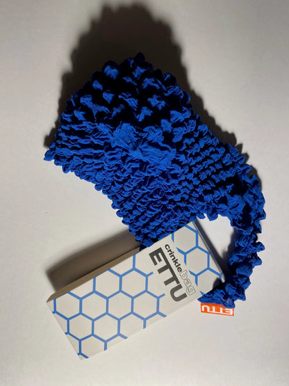 Crinkle Bag Königsblau