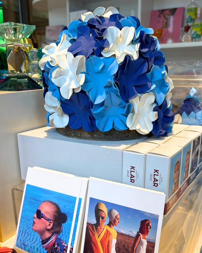 Schwimmkappe mit Blumen