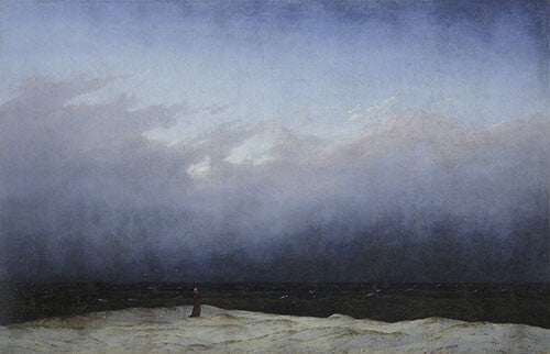 Caspar David Friedrich: Der Mönch am Meer (1808-1810)