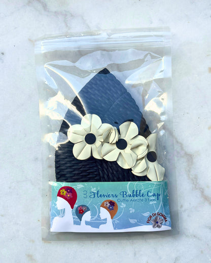 Schwimmkappe mit Blumen