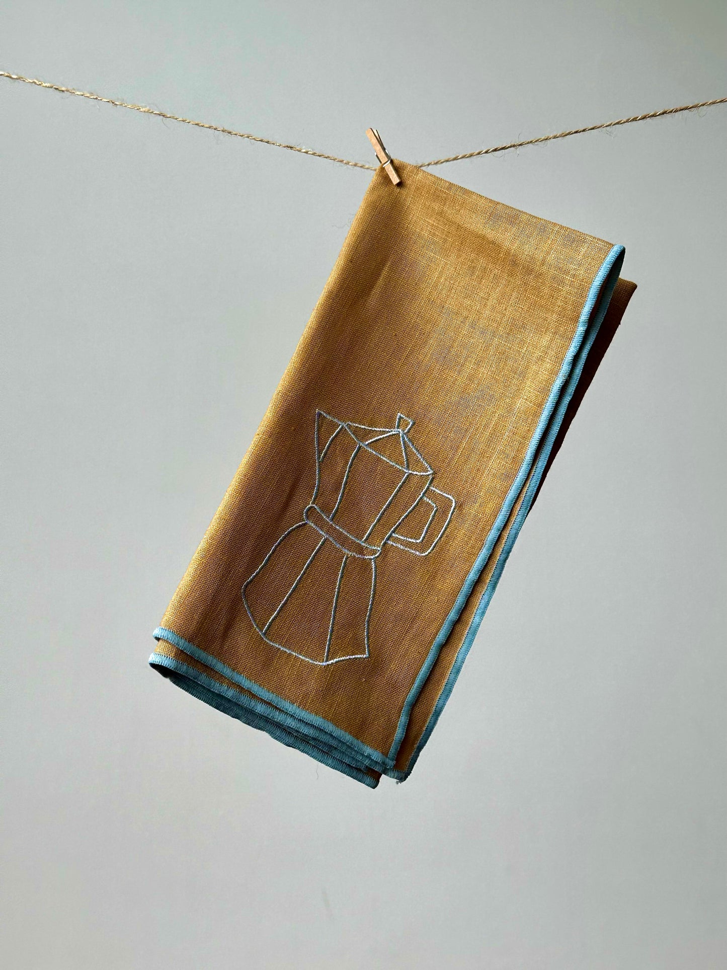 Servietten Espressokocher