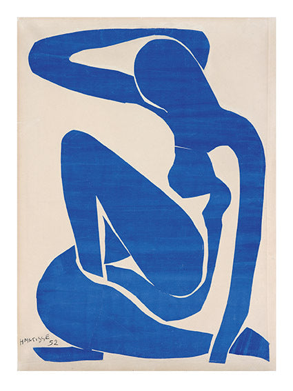 Henri Matisse: Blauer Frauenakt I (1952)