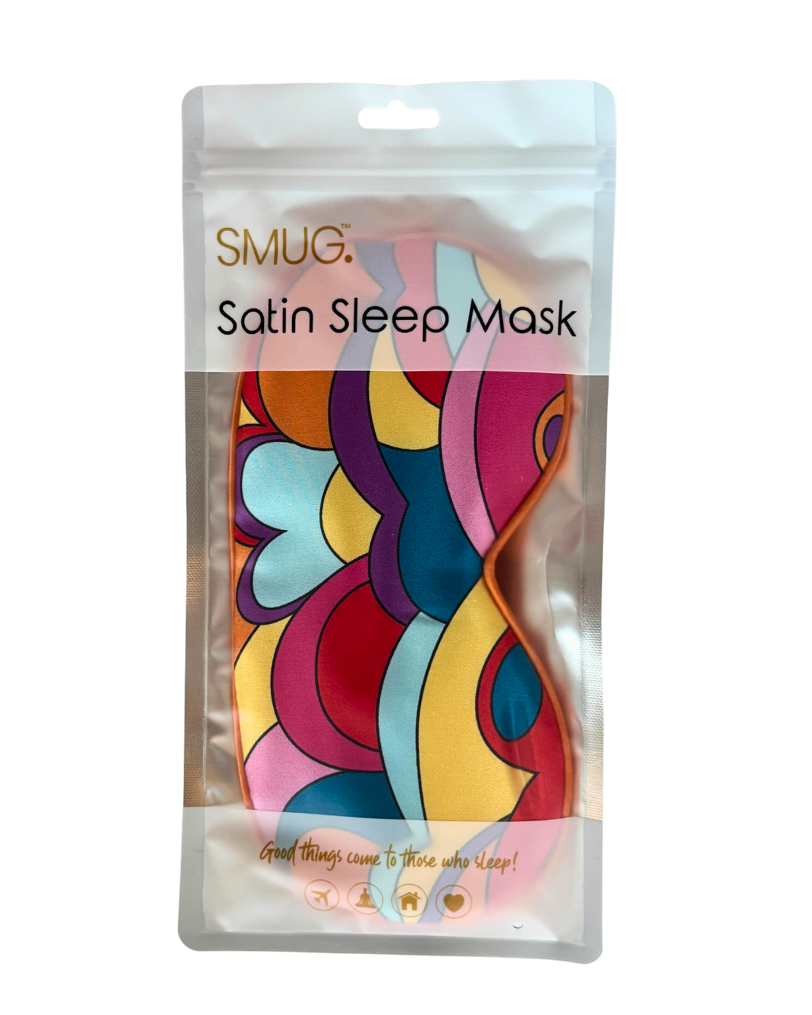 Satin-Schlafmaske (verschiedene Motive)