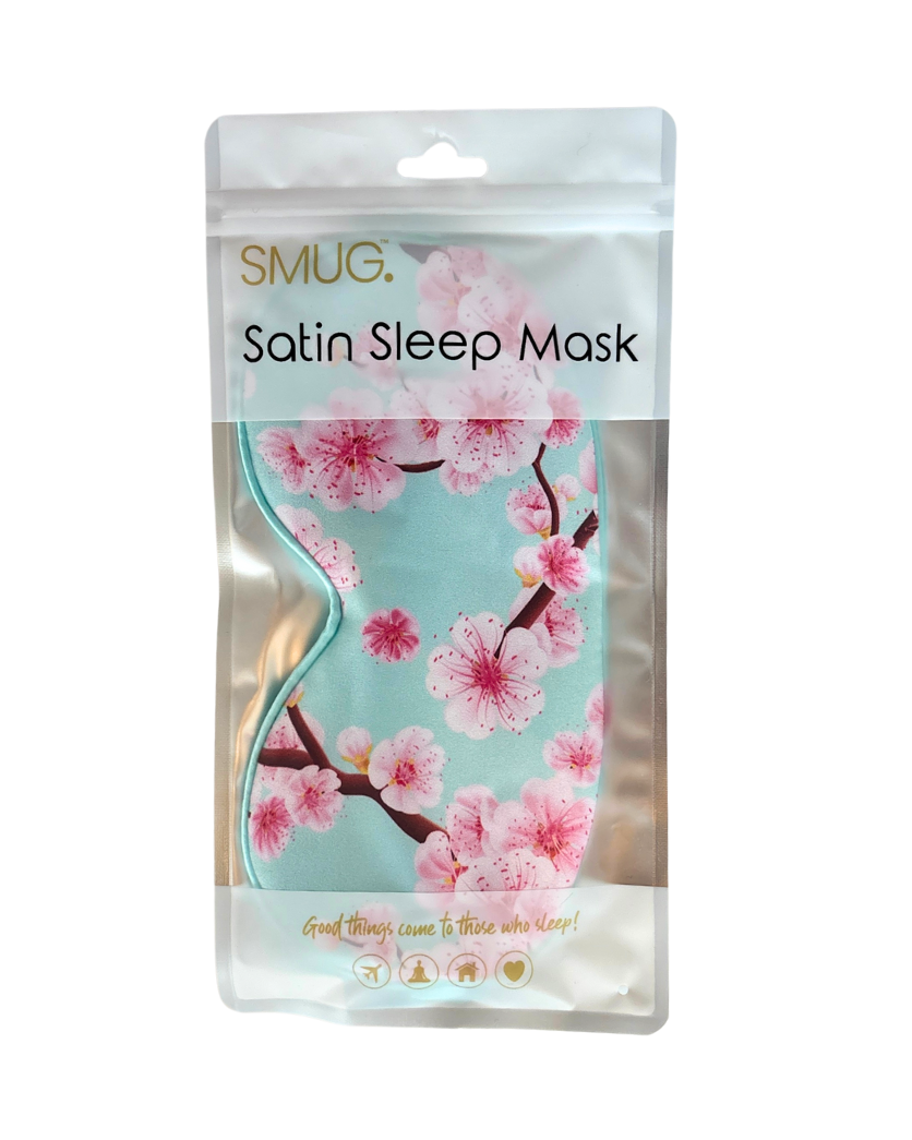 Satin-Schlafmaske (verschiedene Motive)