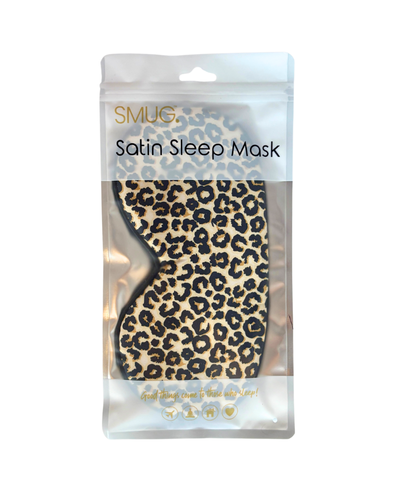 Satin-Schlafmaske (verschiedene Motive)