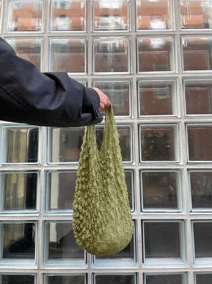 Crinkle Bag Oliv